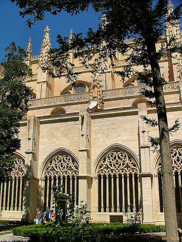 SEGÓVIA (Espanha): Claustro da catedral.