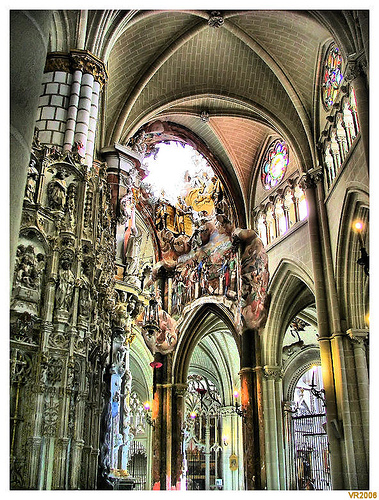 TOLEDO (Espanha): Deambulatório da catedral.