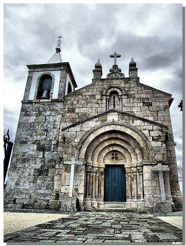 FELGUEIRAS (Portugal): Igreja do Salvador, matriz de Unhão
